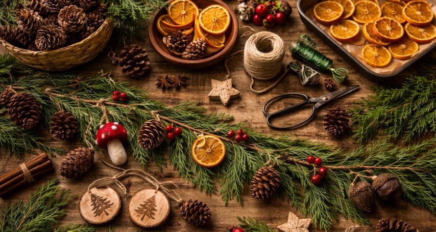 Why Pine Cones Are Outselling Plastic Baubles This Christmas